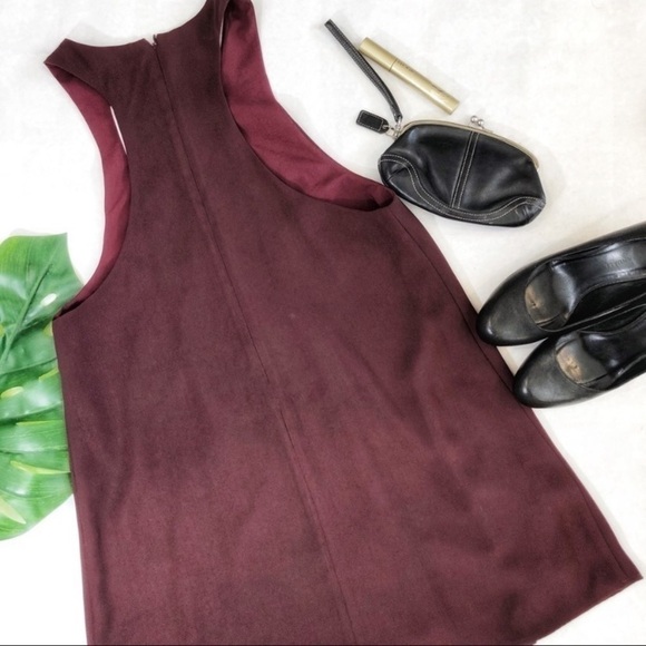 Tobi Keyhole Winslet Plum Shift Dress Size M NWT - Picture 6 of 8